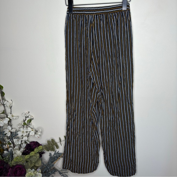 FAITHFULL THE BRAND Es Torrent Tie Wide Leg Pants Glasglow Stripe {E23} - Picture 3 of 5